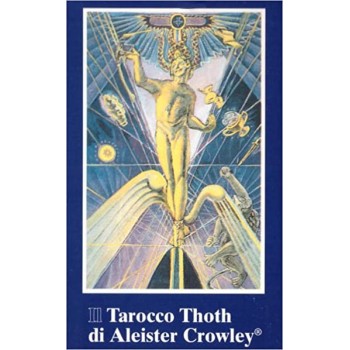 Aleister Crowley Thoth Tarot Pocket Version Italian Edition kortos AGM