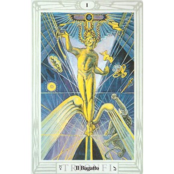 Aleister Crowley Thoth Tarot Pocket Version Italian Edition kortos AGM