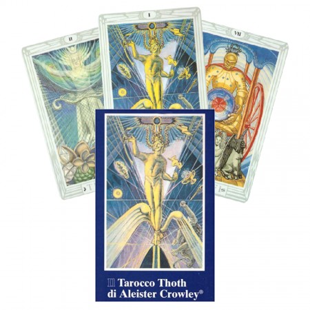 Aleister Crowley Thoth Tarot Pocket Version Italian Edition kortos AGM