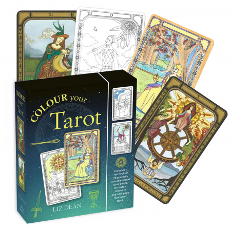 Colour Your Tarot kortos Cico Books