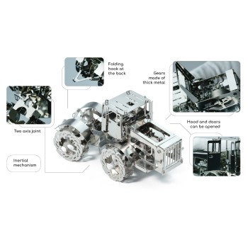 Hot Tractor 700 kontstruktorius Time For Machine