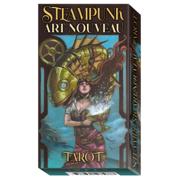Steampunk Art Nouveau Tarot kortos Lo Scarabeo