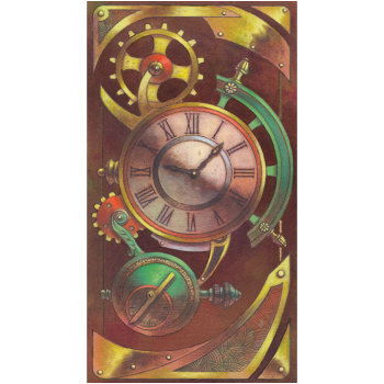 Steampunk Art Nouveau Tarot kortos Lo Scarabeo