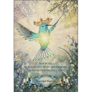 Hummingbird Wisdom Oracle kortos Schiffer Publishing