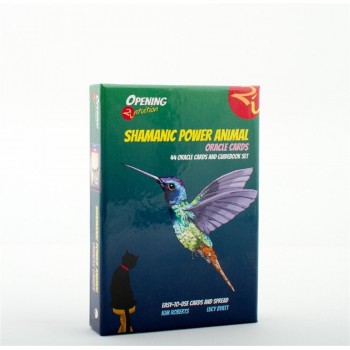 Shamanic Power Animal Oracle kortos Findhorn Press