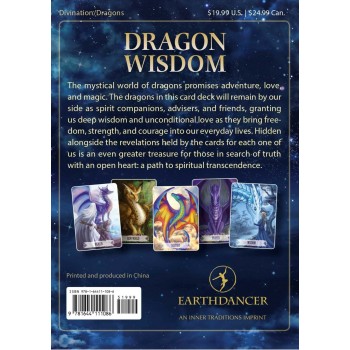 Dragon Wisdom Oracle kortų ir knygos rinkinys Earth Dancer