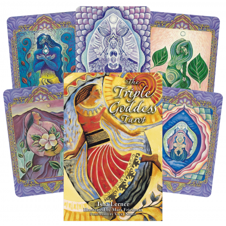 The Triple Goddess Tarot kortos Bear and Company