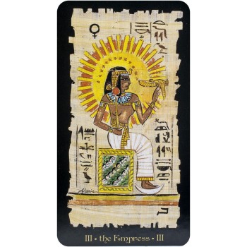 Egyptian Tarot Grand Trumps kortos Lo Scarabeo