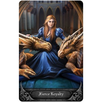 Anne Stokes Gothic Oracle Kortų ir knygos rinkinys US Games Systems