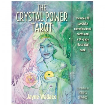 The Crystal Power Taro kortų ir knygos rinkinys Cico Books