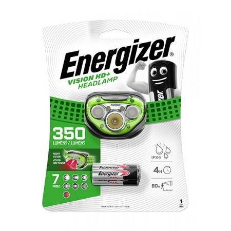 Energizer Vision HD+ Headlamp UPN157244 prožektorius ant galvos 