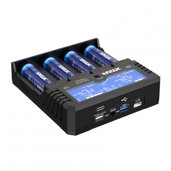 XTAR Dragon VP4L Plus Baterijų įkroviklis