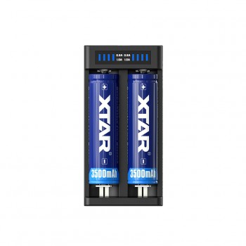 XTAR MC2 plus Baterijų įkroviklis