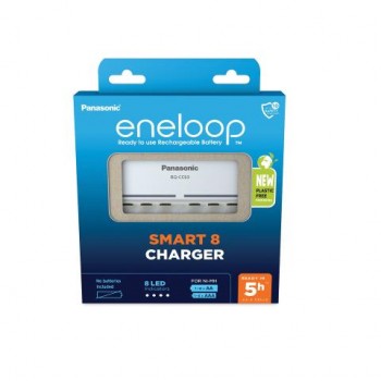 Panasonic Eneloop BQ-CC63 Smart 8 Baterijų įkroviklis