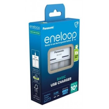 Panasonic Eneloop BQ-CC61 USB Basic Baterijų įkroviklis