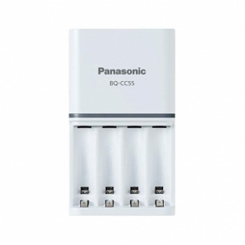 Panasonic Eneloop BQ-CC55 smart & quick Baterijų įkroviklis