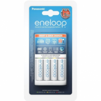 Panasonic Eneloop BQ-CC55 smart & quick (su 4xAA baterijom) Baterijų įkroviklis