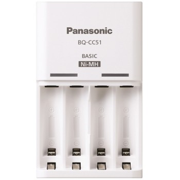 Panasonic Eneloop BQ-CC51 (su 4xAAA baterijom) Baterijų įkroviklis