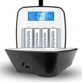 everActive NC-1000m intelligent Baterijų įkroviklis