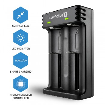 everActive LC-200 Smart Lithium Baterijų įkroviklis