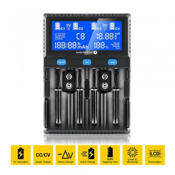 everActive UC-4200 Professional Baterijų įkroviklis