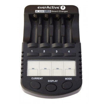 everActive NC-1000 Plus Baterijų įkroviklis