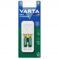 Varta Mini Charger 57656 (su 2xAAA) Baterijų įkroviklis