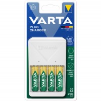 Varta Plug Charger 57657 (su 4xAA) Baterijų įkroviklis