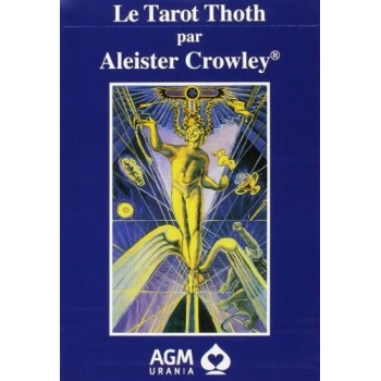 Le tarot thoth de luxe aleister crowley French edition deck Taro kortos AGM