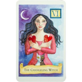 The modern wiccan box of spells cards burtų kortos Cico Books