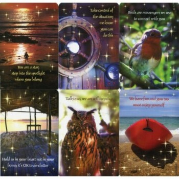 Messages from heaven communication komunikacijos kortos Findhorn Press