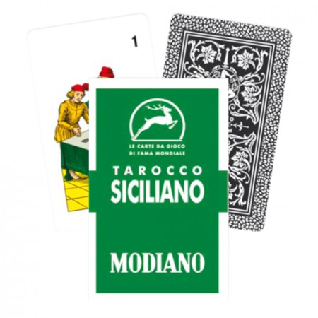 Modiano Tarocco Siciliano taro kortos