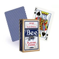 Bee Nr.92 Gold Gravity pokerio kortos (Mėlynos)