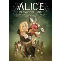 Alice in wonderland knyga iliustruota Paolo Barbieri Lo Scarabeo