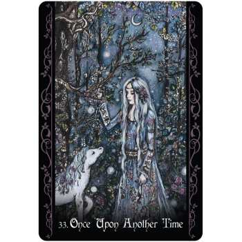 The Solitary Witch Oracle kortos Blue Angel