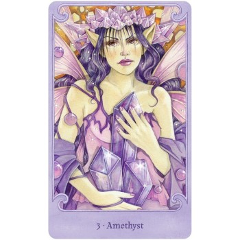 Fairy Gems a crystal Oracle kortų ir knygos rinkinys US Games Systems