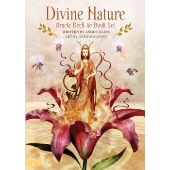 Divine Nature Oracle kortų ir knygos rinkinys US Games Systems