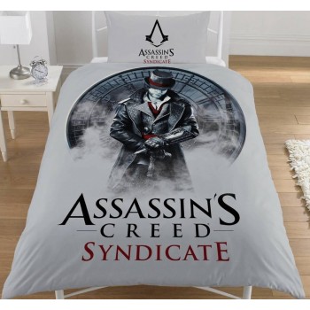 "Assassins creed" dvipusės patalynės komplektas (vienvietis)
