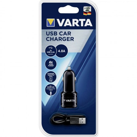 Varta USB Car charger 57931 Automobilinis įkrovimo adapteris