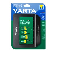 Varta LCD Universal Charger+ 57688 Baterijų įkroviklis