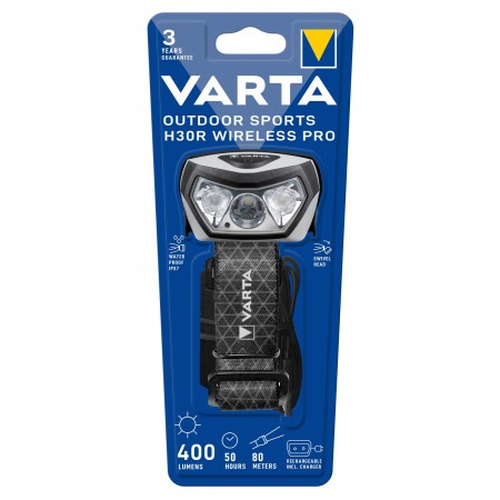 Varta Outdoor sports H30R Wireless PRO 18650 prožektorius