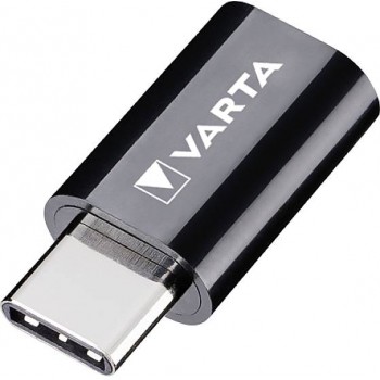 Varta Charge & sync Micro USB - USB type C 57945 adapteris