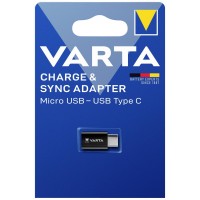 Varta Charge & sync Micro USB - USB type C 57945 adapteris