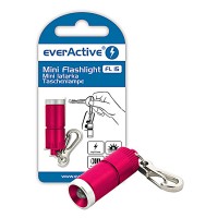 everActive Mini Flashlight FL15 raktų pakabukas-žibintuvėlis (raudonas) 