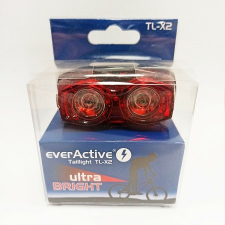everActive Taillight TL-X2 ultra bright Galinis dviračio žibintas