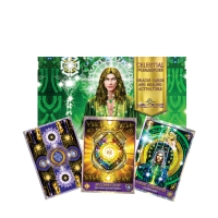 Celestial Frequencies Oracle Cards and Healing Activators Oracle kortos Schiffer Publishing 