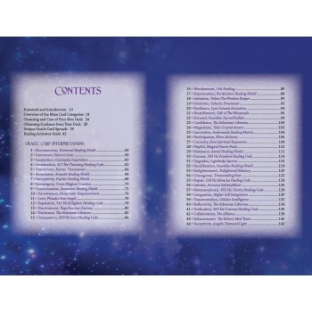 Celestial Frequencies Oracle Cards and Healing Activators Oracle kortos Schiffer Publishing 