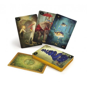 Lenormand of Enchantment kortos Schiffer Publishing