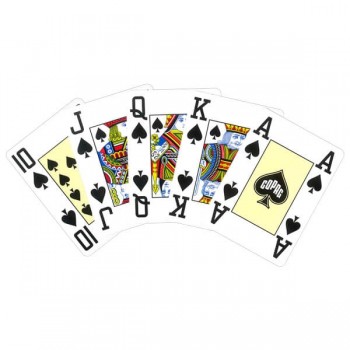 Copag 4 Corner Jumbo pokerio kortos baltoje dėžutėje (mėlynos)
