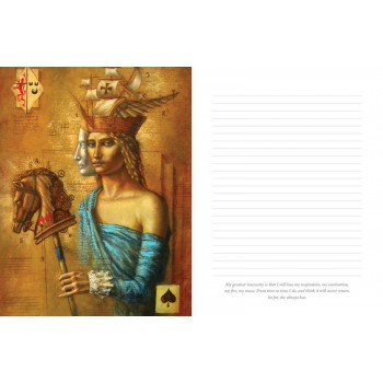 Goddess užrašinė Blue Angel
